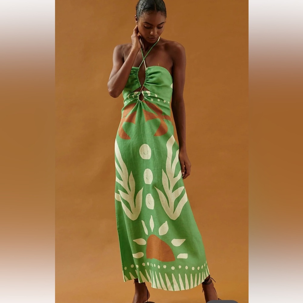 Cala de la Cruz Linen Dress